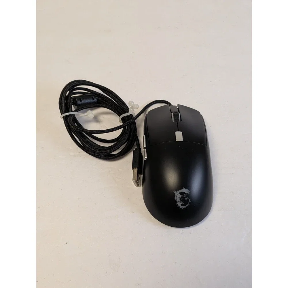 MSI Clutch GM08 Wired Gaming Mouse, Black